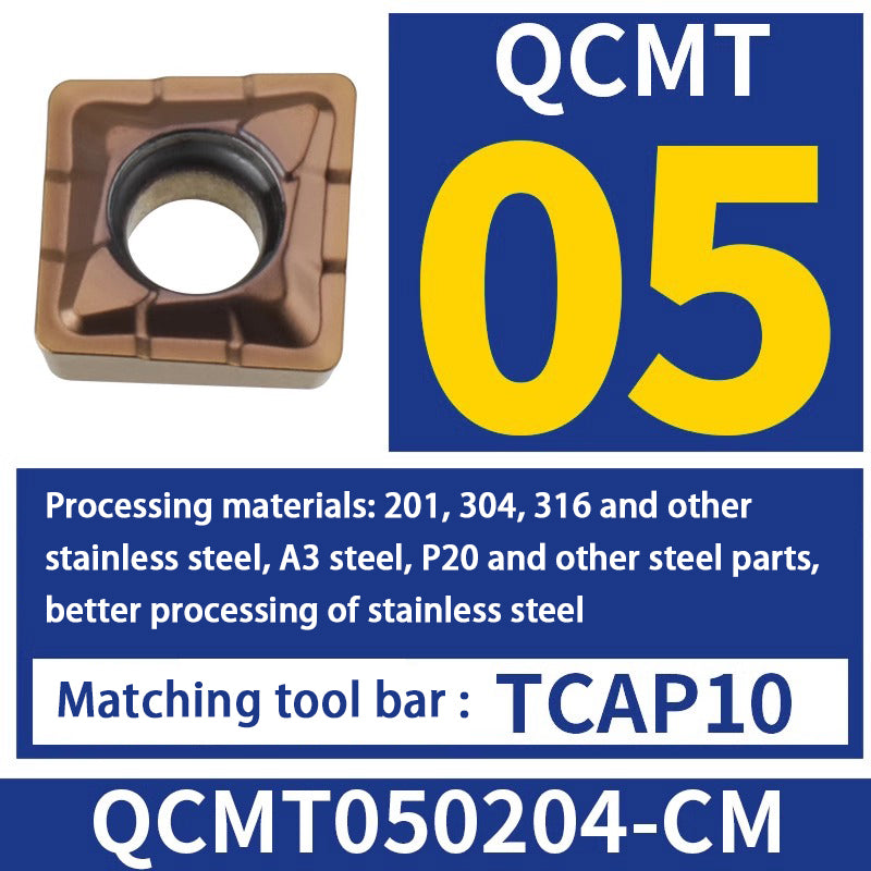 111-CNC single-edge U drill TCAP multi-function drilling, boring and turning integrated tool bar QCMT blade Shandong Denso Pricision Tools Co.,Ltd.