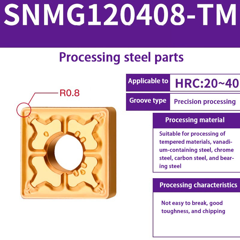 118-snmg120408/04 Stainless steel slotting carbide turning inserts Shandong Denso Pricision Tools Co.,Ltd.