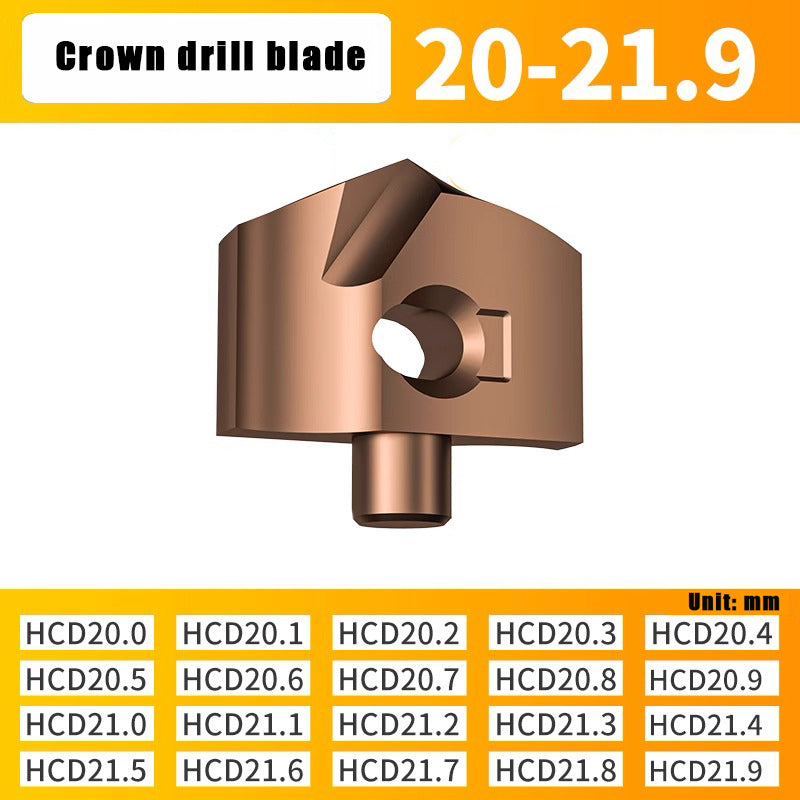 3015-Crown drill bit arbor blade U drill violent drill small diameter shovel drill CNC high speed extended internal cooling deep hole drill