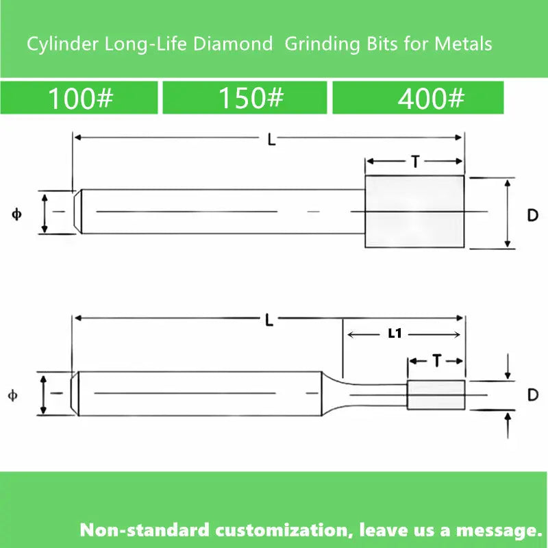 PCD tools China produces CNC tools Save 90% of costs Customizable Cylinder Long-Life Diamond Grinding Bits for Metals Shandong Denso Pricision Tools Co.,Ltd.