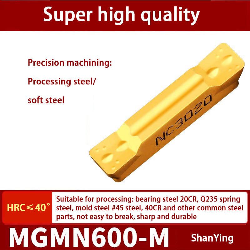 104-Super Hardened Steel Special Lathe High Standard MGMN MRMN Steel Parts Grooving Knife Blade Shandong Denso Pricision Tools Co.,Ltd.