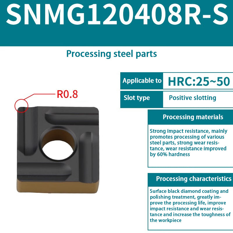 118-snmg120408/04 Stainless steel slotting carbide turning inserts Shandong Denso Pricision Tools Co.,Ltd.