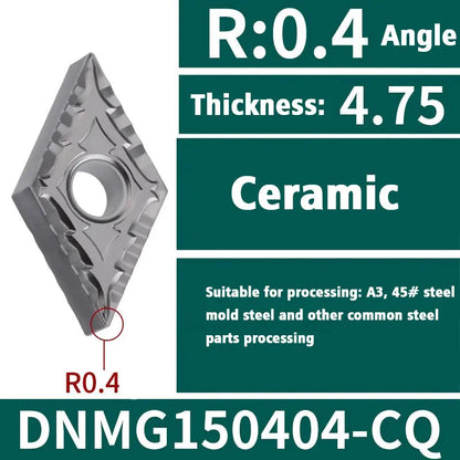 67-Turning tool blade 55 degree diamond DNMG1504 outer circle inner hole turning tool Shandong Denso Pricision Tools Co.,Ltd.