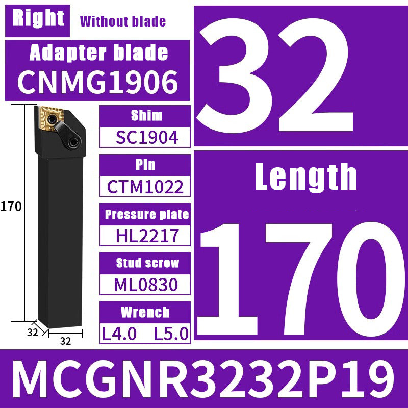 3033-MCGNR diamond blade for 91 degree turning tool