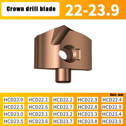 3015-Crown drill bit arbor blade U drill violent drill small diameter shovel drill CNC high speed extended internal cooling deep hole drill