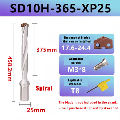 3013-Spade drill deep hole drill crown drill violent drill