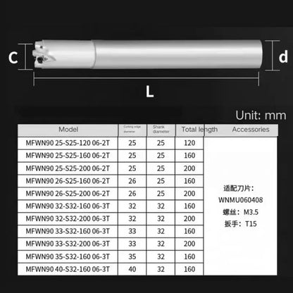 indexable end mill&high feed  end mill for heavy cutting Shandong Denso Pricision Tools Co.,Ltd.