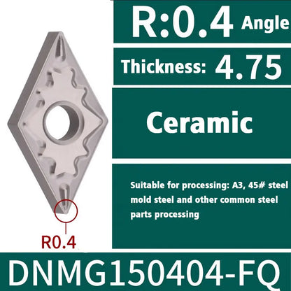 67-Turning tool blade 55 degree diamond DNMG1504 outer circle inner hole turning tool Shandong Denso Pricision Tools Co.,Ltd.