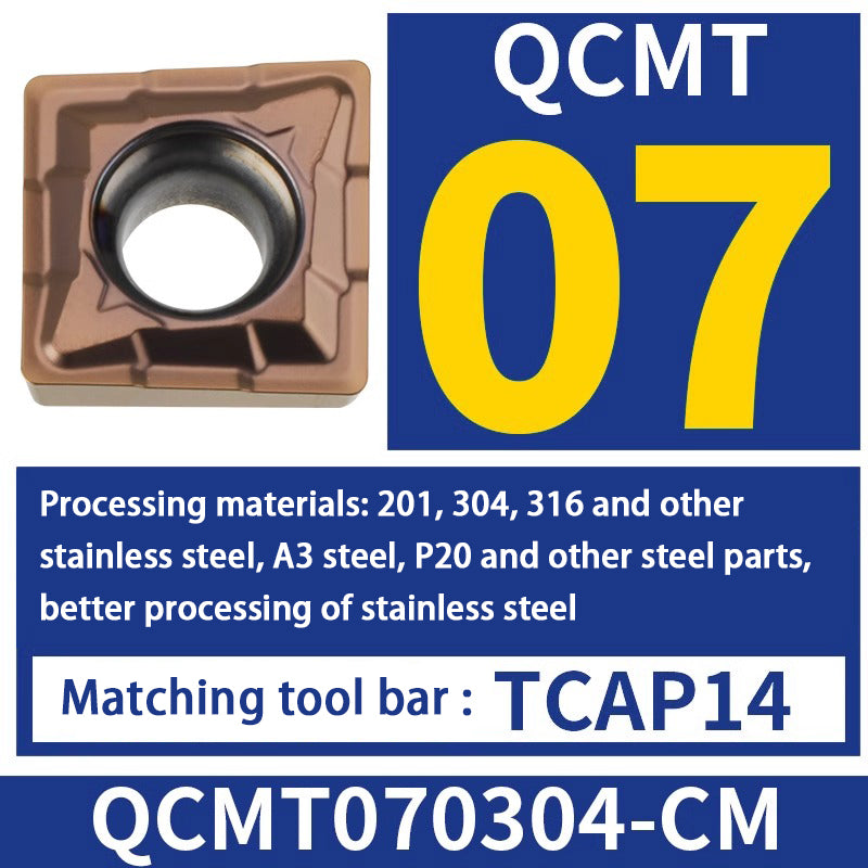 111-CNC single-edge U drill TCAP multi-function drilling, boring and turning integrated tool bar QCMT blade Shandong Denso Pricision Tools Co.,Ltd.