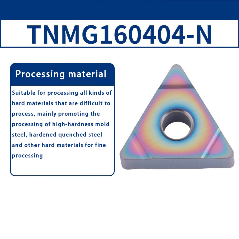 119-TNMG160404R/L-VF/S Steel Parts Fine Turning Triangular Grooving Knife Shandong Denso Pricision Tools Co.,Ltd.