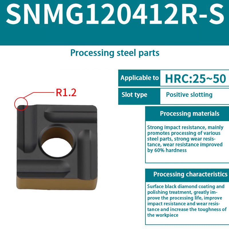 118-snmg120408/04 Stainless steel slotting carbide turning inserts Shandong Denso Pricision Tools Co.,Ltd.