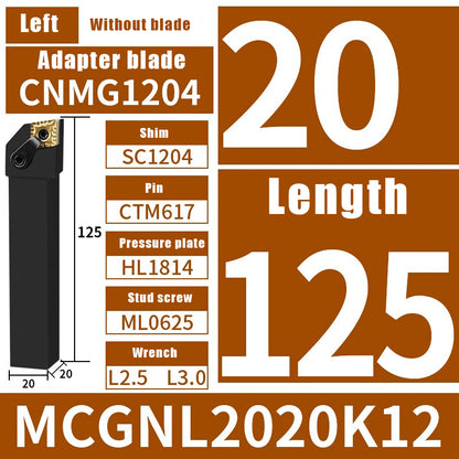 3033-MCGNR diamond blade for 91 degree turning tool