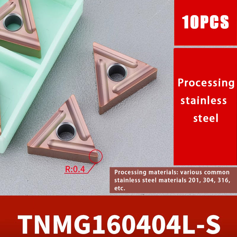 119-TNMG160404R/L-VF/S Steel Parts Fine Turning Triangular Grooving Knife Shandong Denso Pricision Tools Co.,Ltd.