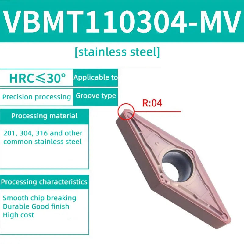 85-VBMT/VCMT/VCGT/VBGT tungsten steel blade diamond head Shandong Denso Pricision Tools Co.,Ltd.