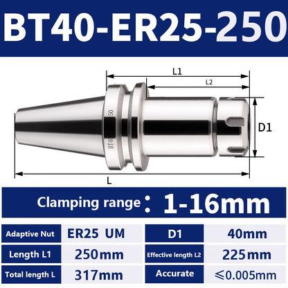 4002 BT40-ER11/16/20/25/32/40/50 Milling Tool Holder CNC Machining Center Spindle Tool Holder