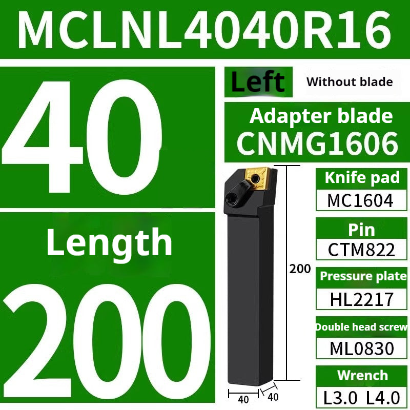 4002-CNC peach-shaped external round tool bar mwln mtjn mtbn mtqn mtenn mtfn mtgn mcln mckn lathe triangle fine turning external round turning tool bar tool