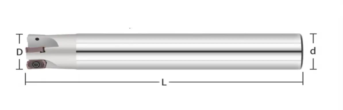 EXN03R CNC milling cutter bar with rough and fast feed milling cutter bar Shandong Denso Pricision Tools Co.,Ltd.