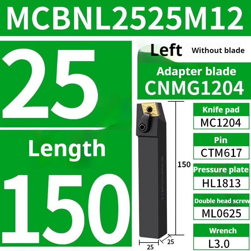 4002-CNC peach-shaped external round tool bar mcknl mcgn mcmnn mcbn mcsn lathe triangle fine turning external round turning tool bar tool