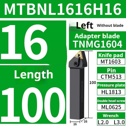 4002-CNC peach-shaped external round tool bar mwln mtjn mtbn mtqn mtenn mtfn mtgn mcln mckn lathe triangle fine turning external round turning tool bar tool