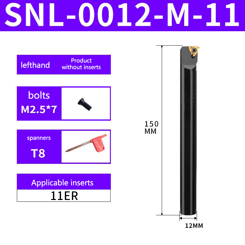 5000 SNR0016Q16/0020R16/K11 Internal Threading Toolholder CNC Thread Turning Tool/Turning Toolholder