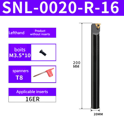 5000 SNR0016Q16/0020R16/K11 Internal Threading Toolholder CNC Thread Turning Tool/Turning Toolholder