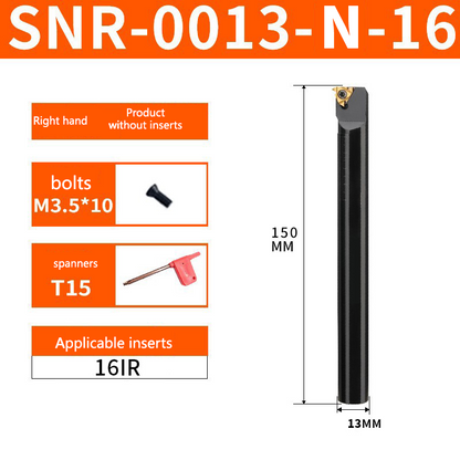 5000 SNR0016Q16/0020R16/K11 Internal Threading Toolholder CNC Thread Turning Tool/Turning Toolholder