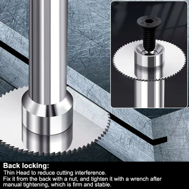 Carbide Saw Blade Circular Milling Cutting Tool CNC Slot Machining Mill Tungsten Carbide Steel 40 50 60mm Circular Saw Blade Shandong Denso Pricision Tools Co.,Ltd.