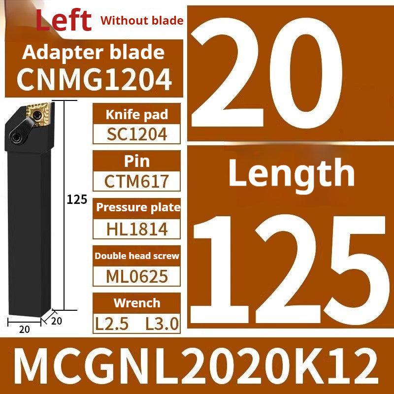 4002-CNC peach-shaped external round tool bar mcknl mcgn mcmnn mcbn mcsn lathe triangle fine turning external round turning tool bar tool