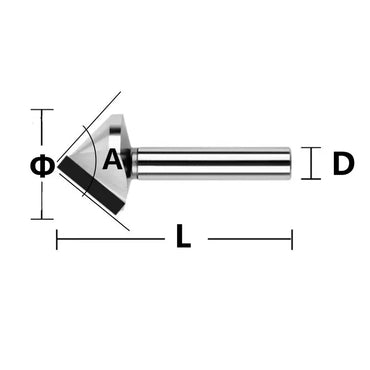 China produces CNC tools Save 90% of costs Customizable PCD Angle Milling Cutters Graphite, Ceramics, Carbon Brazing Shandong Denso Pricision Tools Co.,Ltd.