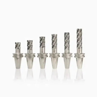 Integral corn milling cutter shank open roughing end mill BT40/BT50 corn milling spiral milling cutter corn kernel milling cutter Shandong Denso Pricision Tools Co.,Ltd.