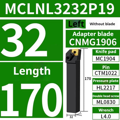 4002-CNC peach-shaped external round tool bar mwln mtjn mtbn mtqn mtenn mtfn mtgn mcln mckn lathe triangle fine turning external round turning tool bar tool