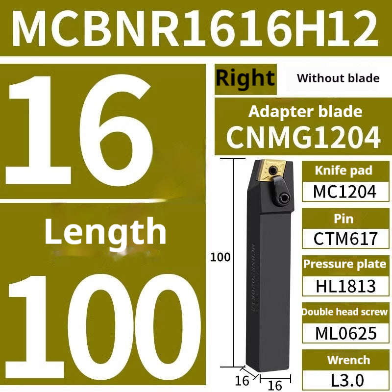 4002-CNC peach-shaped external round tool bar mcknl mcgn mcmnn mcbn mcsn lathe triangle fine turning external round turning tool bar tool