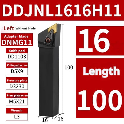 4001-CNC lathe tool bar diamond blade outer circle inner hole turning tool bar mdjnr mdqnr mdpnn machine clamp tool