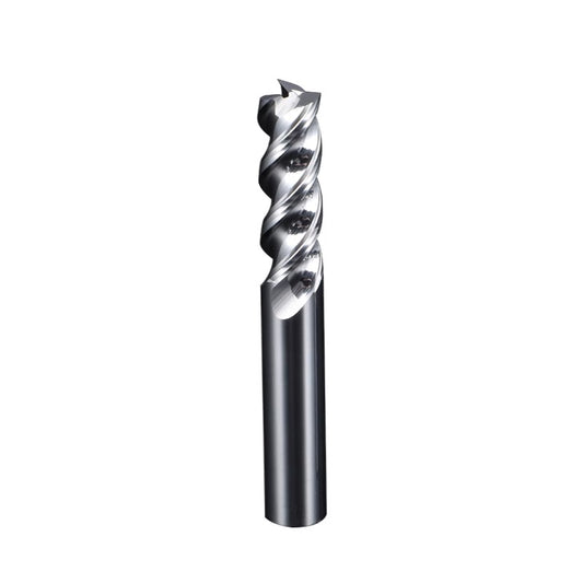 60 degree 3-blade U-groove high-efficiency aluminum milling cutter tungsten steel alloy milling cutter for aluminum alloy special high gloss extended end milling cutter Shandong Denso Pricision Tools Co.,Ltd.