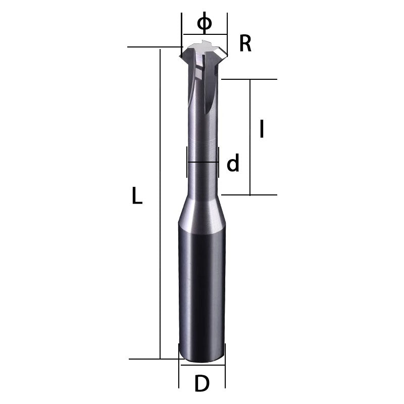 Aluminum upper and lower chamfering cutters 90 degrees tungsten steel hard alloy milling cutters 60 degrees 120 front and back inner hole chamfering cutters coated milling cutters Shandong Denso Pricision Tools Co.,Ltd.
