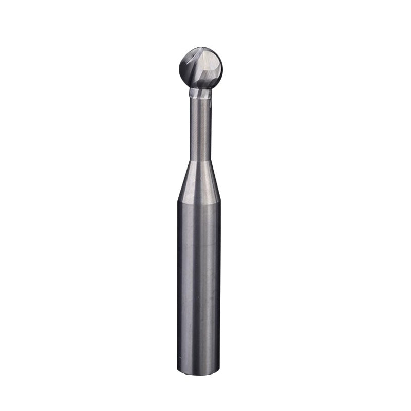 Aluminium lollipop ball end milling cutter ball cutter tungsten steel alloy coated steel straight shank end milling cutter CNC tool Shandong Denso Pricision Tools Co.,Ltd.
