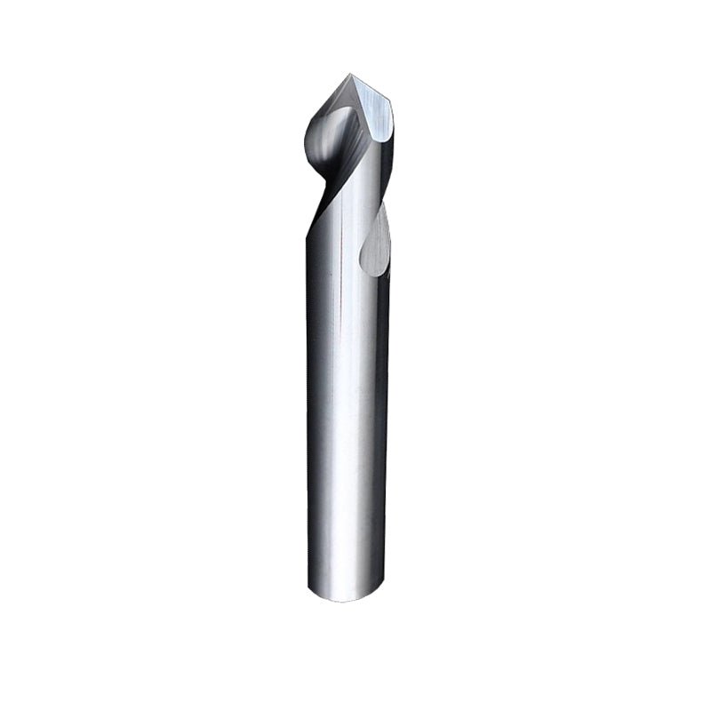 Aluminum centering drill 90 degrees tungsten steel alloy 60 degrees 120 degrees 2-blade fixed point center drill positioning aluminum chamfering milling cutter Shandong Denso Pricision Tools Co.,Ltd.