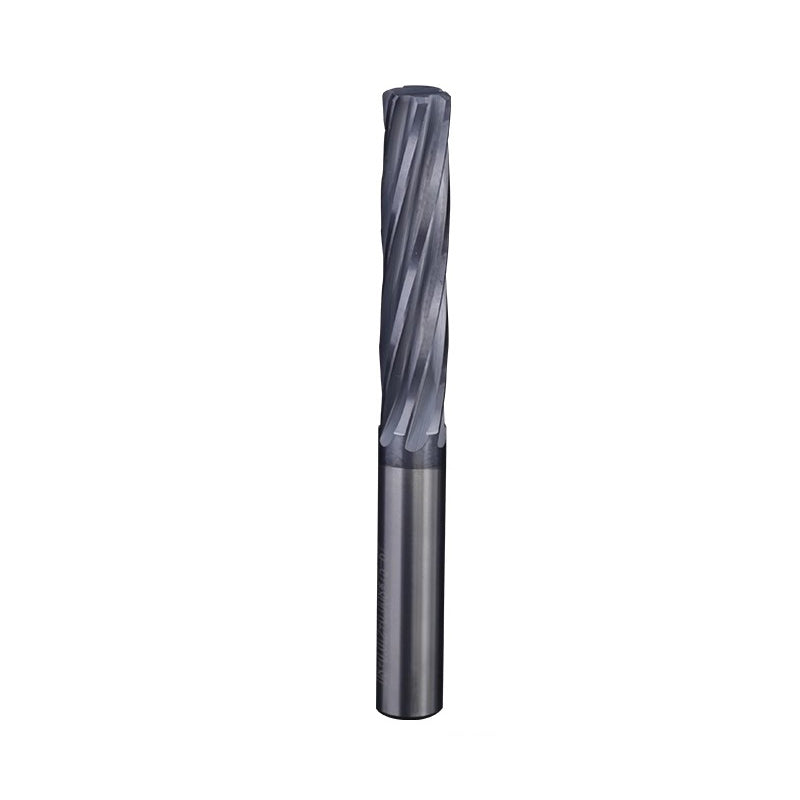 Steel spiral reamer, tungsten steel hard alloy coating, tungsten steel machine spiral non elevation precision reamer H7 Shandong Denso Pricision Tools Co.,Ltd.