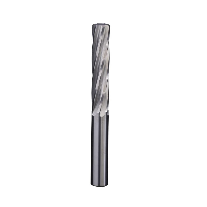 Aluminum spiral reamer, tungsten steel hard alloy coating, tungsten steel machine spiral non elevation precision reamer H7 Shandong Denso Pricision Tools Co.,Ltd.
