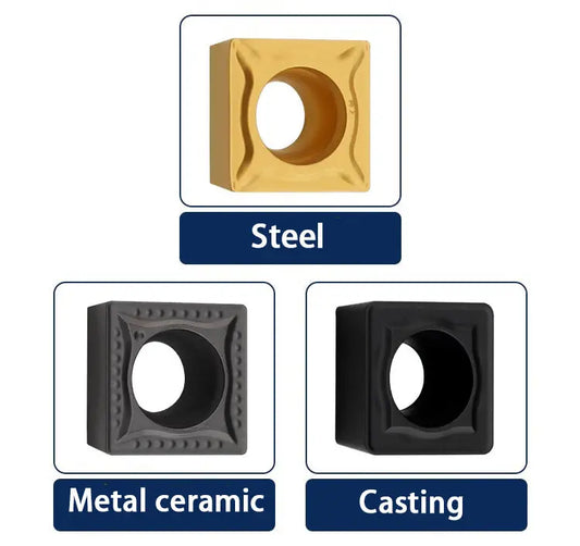 77-SCMT09T304 small square single-sided boring insert Shandong Denso Pricision Tools Co.,Ltd.