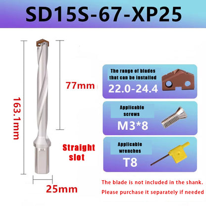 3013-Spade drill deep hole drill crown drill violent drill