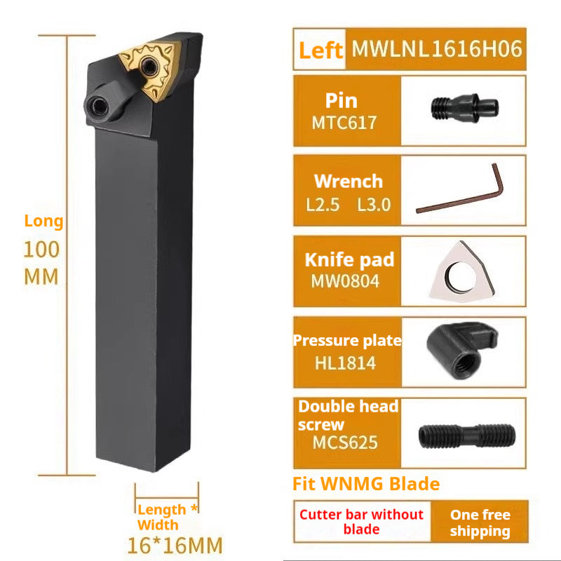 4002-CNC peach-shaped external round tool bar mwln mtjn mtbn mtqn mtenn mtfn mtgn mcln mckn lathe triangle fine turning external round turning tool bar tool