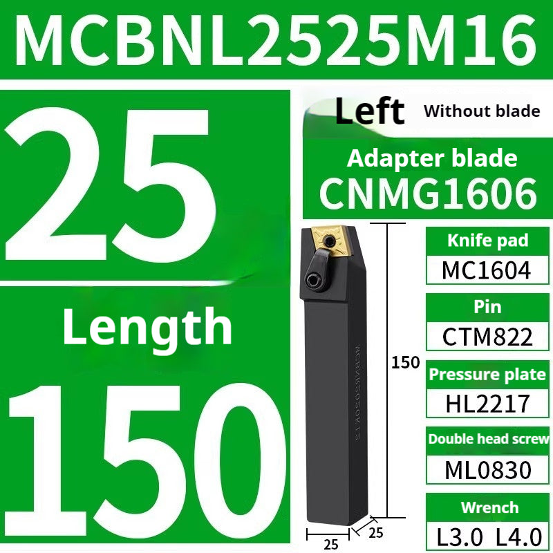 4002-CNC peach-shaped external round tool bar mcknl mcgn mcmnn mcbn mcsn lathe triangle fine turning external round turning tool bar tool