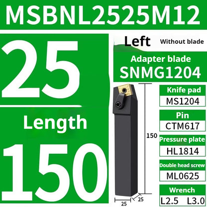 4002-CNC peach-shaped external round tool bar mcknl mcgn mcmnn mcbn mcsn lathe triangle fine turning external round turning tool bar tool