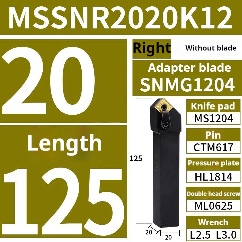 4002-CNC peach-shaped external round tool bar mcknl mcgn mcmnn mcbn mcsn lathe triangle fine turning external round turning tool bar tool