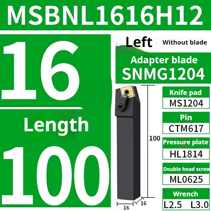 4002-CNC peach-shaped external round tool bar mcknl mcgn mcmnn mcbn mcsn lathe triangle fine turning external round turning tool bar tool